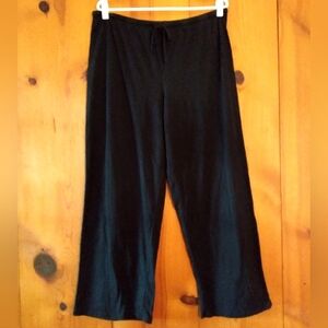 Jockey 100% Cotton Knit Pull On Pants with Drawstring